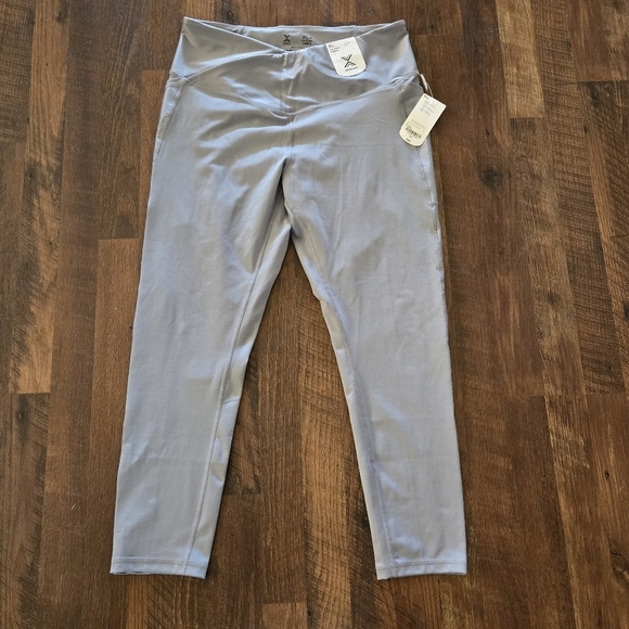 Xersion Move Womens High Rise Cropped Leggings - Picture 1 of 6